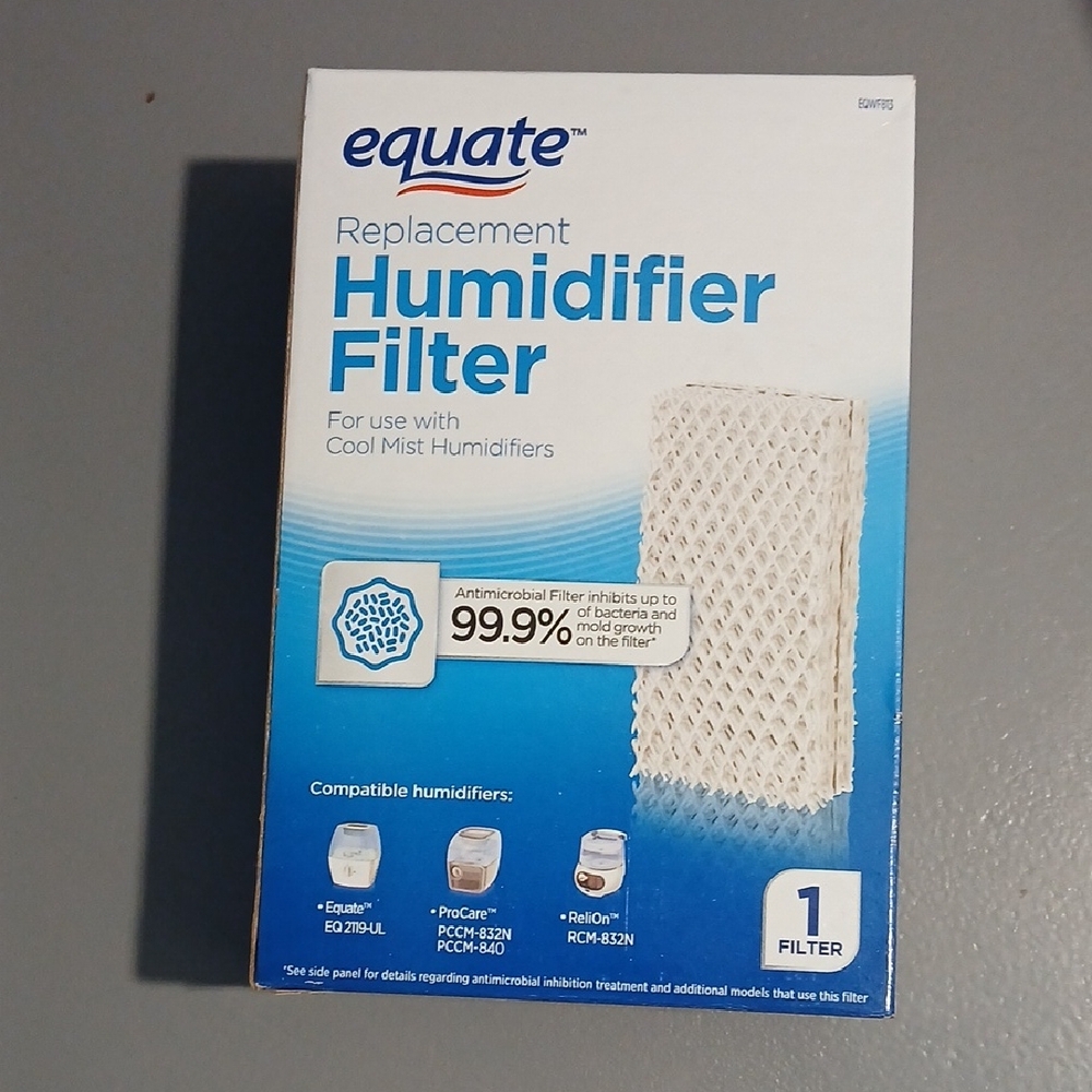 Equate Replacement Humidifier Filter - White